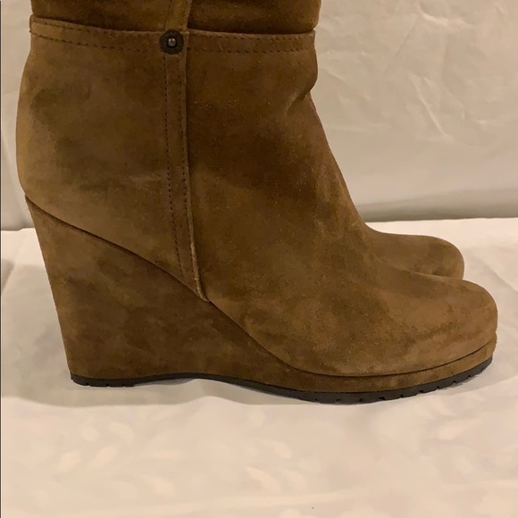 Prada Brown Suede Boots - Picture 8 of 8